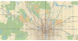 Map location Mesa, AZ